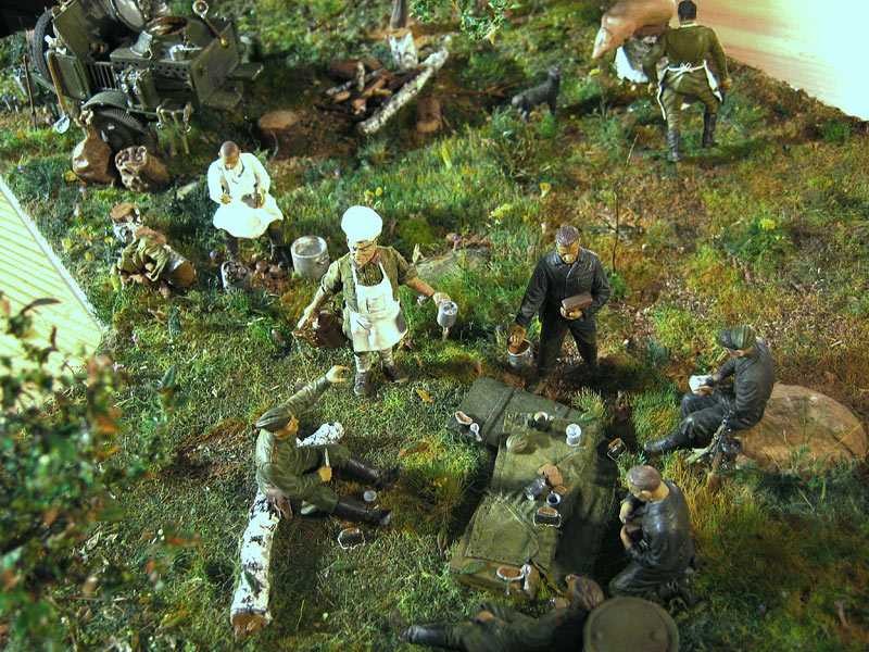 Dioramas and Vignettes: Field kitchen, photo #5