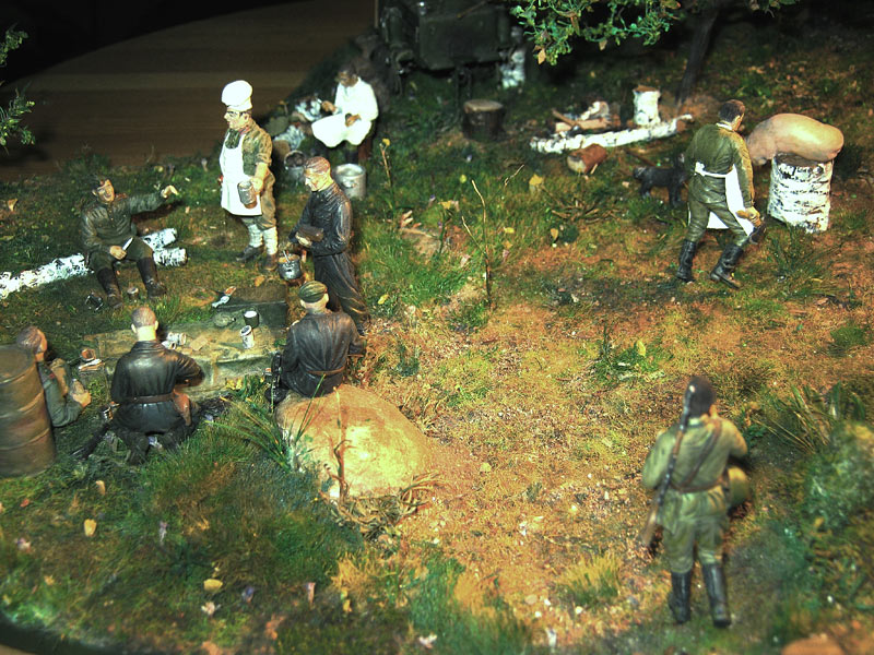 Dioramas and Vignettes: Field kitchen, photo #8