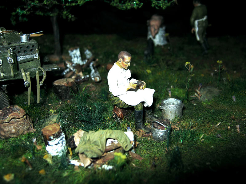 Dioramas and Vignettes: Field kitchen, photo #9