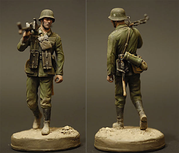 Figures: German AT rifleman, 71 ID