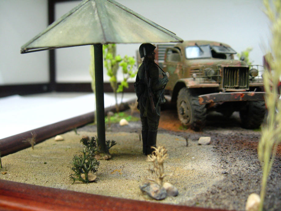 Dioramas and Vignettes: Sketch with trucks, photo #5