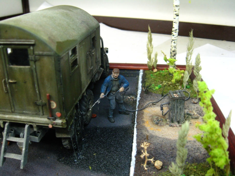 Dioramas and Vignettes: Sketch with trucks, photo #7