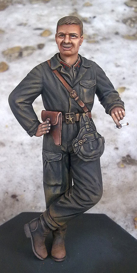 Figures: Red Army tank crewman, photo #1