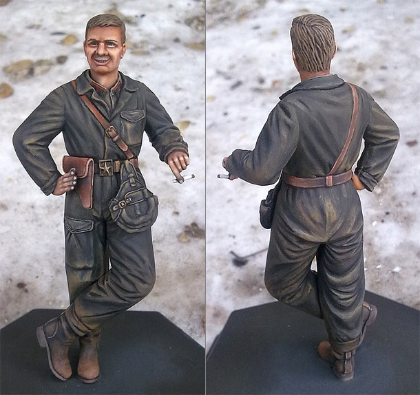 Figures: Red Army tank crewman
