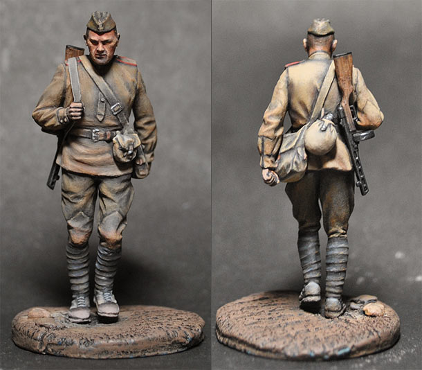 Figures: Red Army soldier