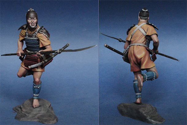 Figures: Ashigaru, XIII-XIV cent.