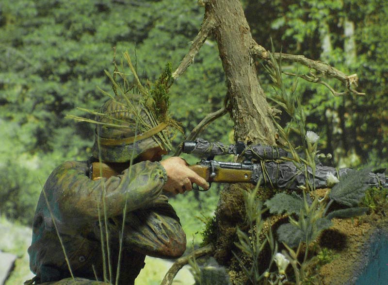 Dioramas and Vignettes: German Sniper, photo #10