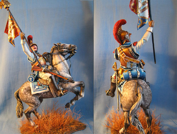 Figures: Carabinier with squadron sign