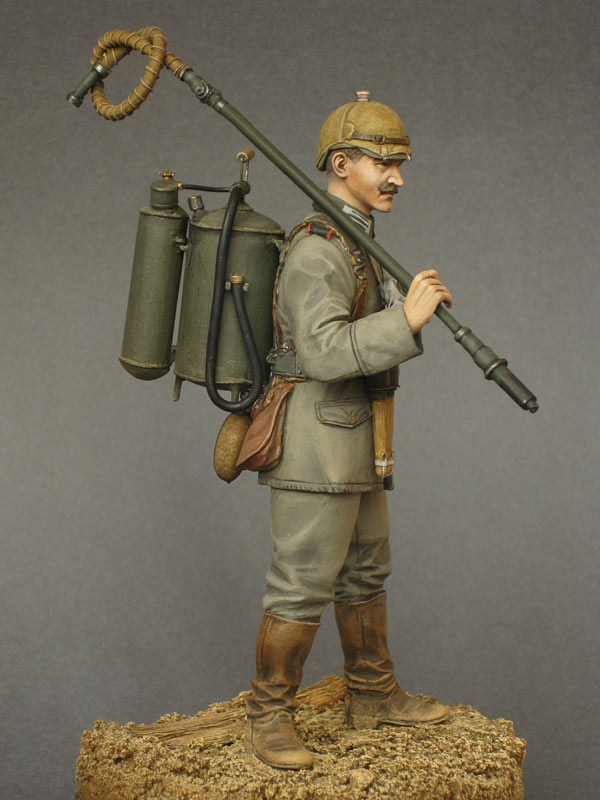 Фигурки: Германский огнемётчик, 1915 год, фото #4
