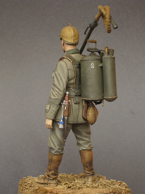 Фигурки: Германский огнемётчик, 1915 год, фото #6