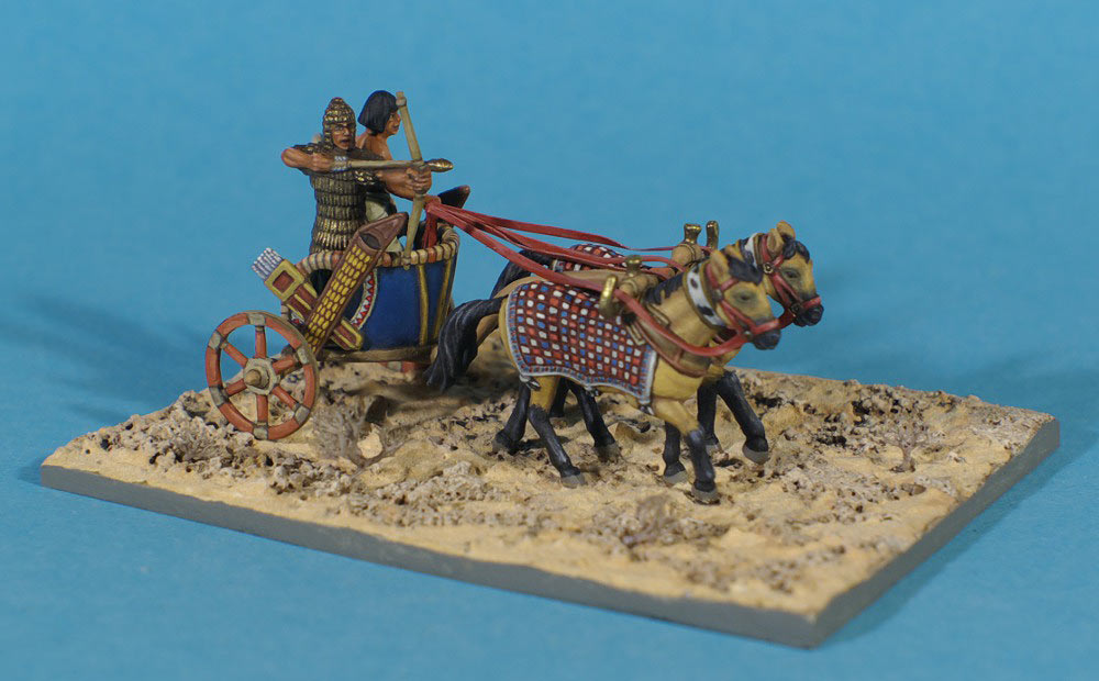 Dioramas and Vignettes: Egyptian chariot, photo #1