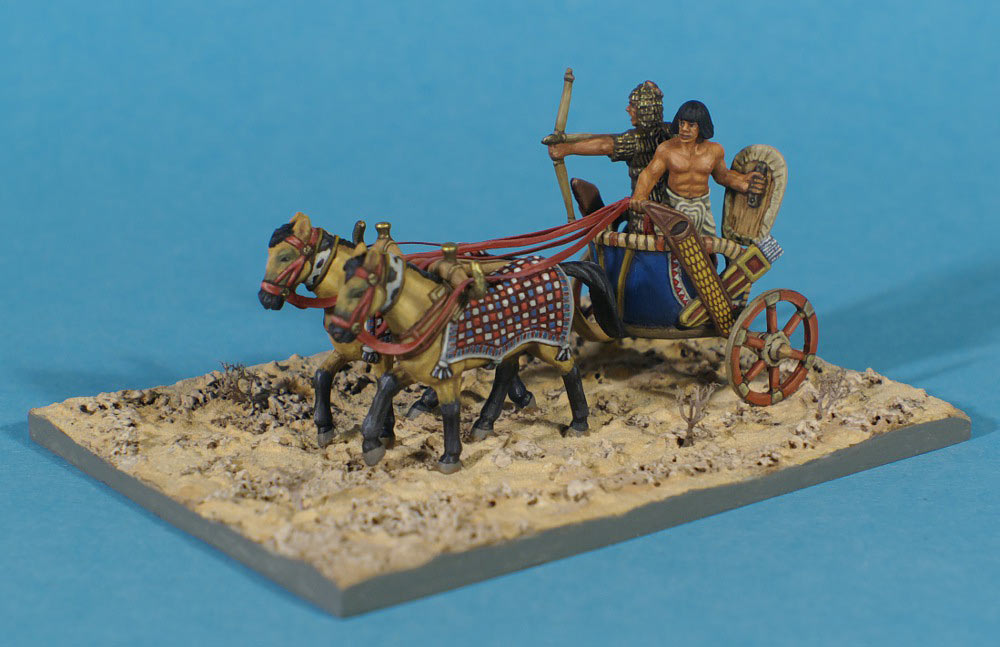 Dioramas and Vignettes: Egyptian chariot, photo #2