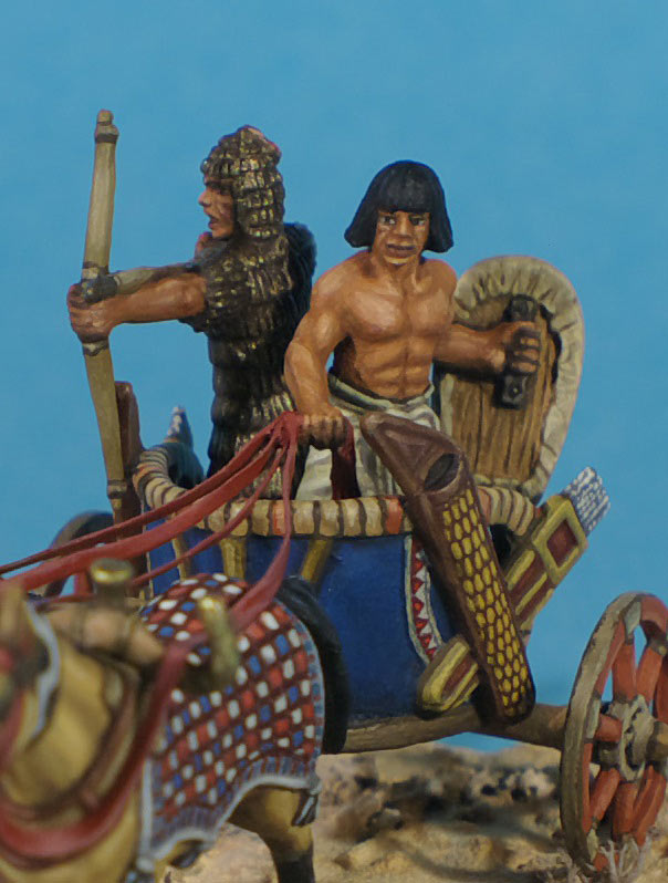 Dioramas and Vignettes: Egyptian chariot, photo #6