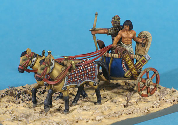 Dioramas and Vignettes: Egyptian chariot