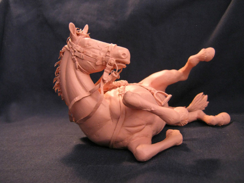 Скульптура: Раненая лошадь, фото #5