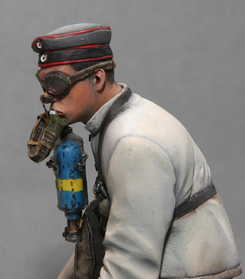 Фигурки: Германский газометчик из Pionierkommando Peterson, 1915г., фото #6