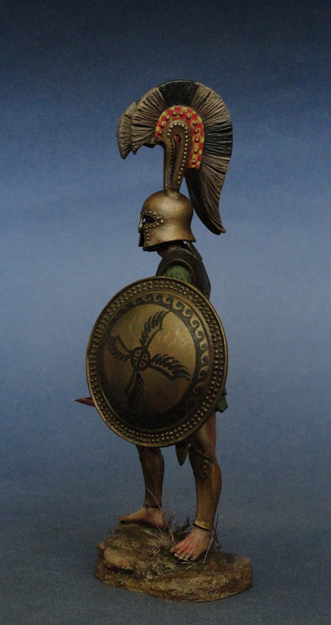 Figures: Greek hoplite. Thermopylae, 480 B.C., photo #3