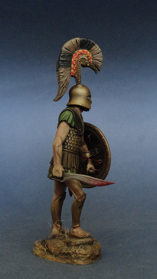 Figures: Greek hoplite. Thermopylae, 480 B.C., photo #6
