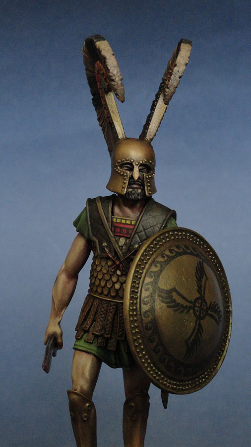 Figures: Greek hoplite. Thermopylae, 480 B.C., photo #8