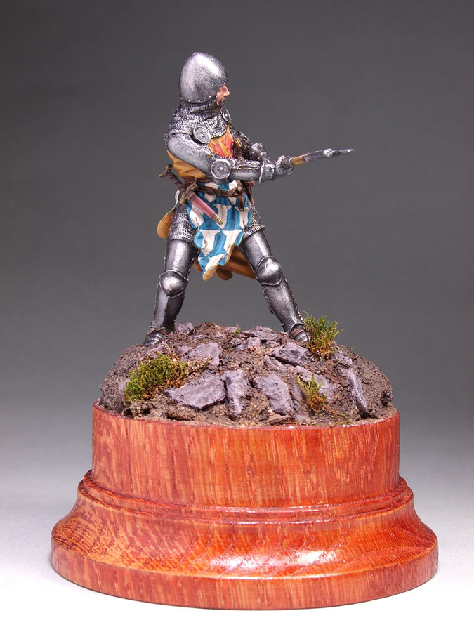Figures: Western European knight, mid XIV cent., photo #7