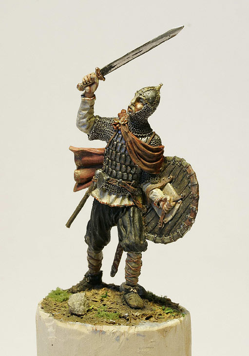 Figures: Russian warrior, Novgorod, photo #2