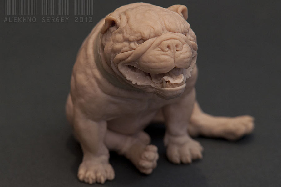 Sculpture: Angel Bulldog, photo #10