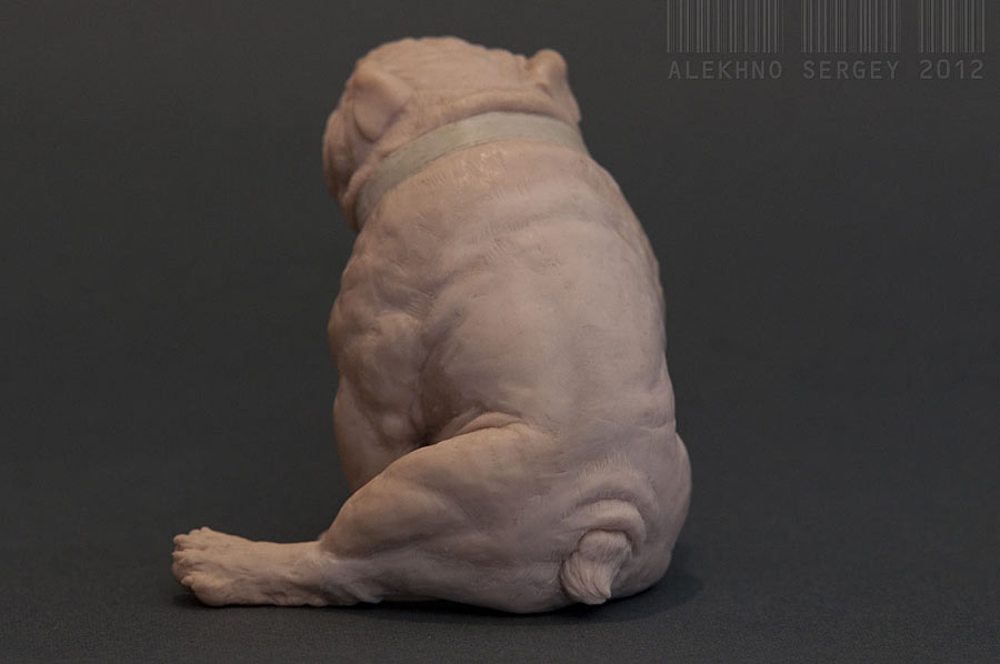 Sculpture: Angel Bulldog, photo #4