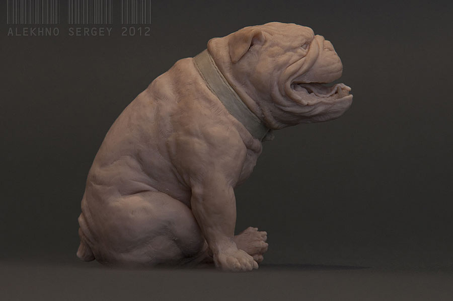 Sculpture: Angel Bulldog, photo #5