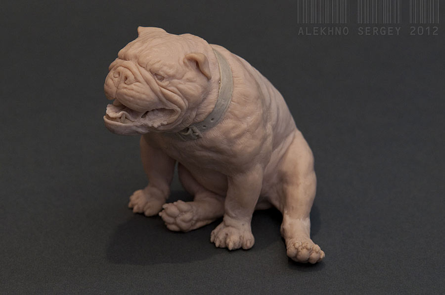 Sculpture: Angel Bulldog, photo #9