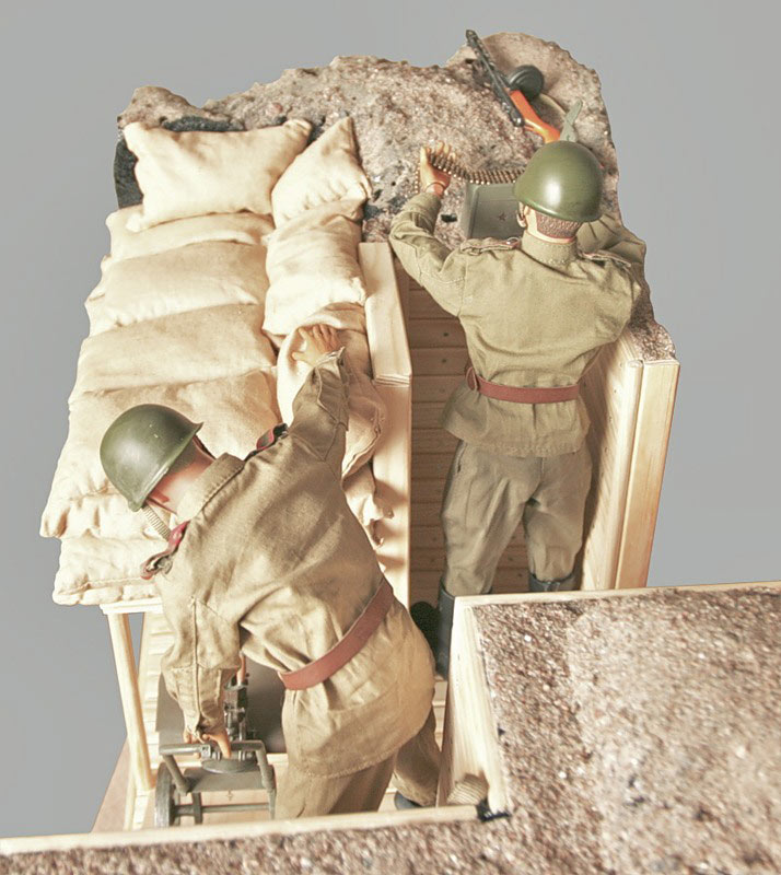 Разное: Открытое пулеметное гнездо с нишей-укрытием, фото #10