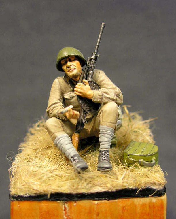 Figures: Red Army trooper, summer 1941, photo #5