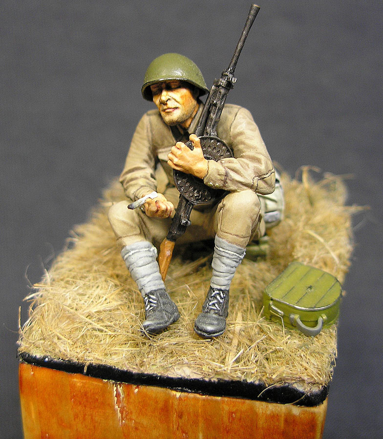 Figures: Red Army trooper, summer 1941, photo #6