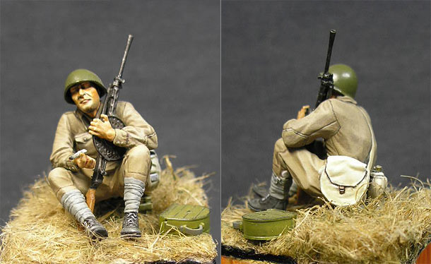 Figures: Red Army trooper, summer 1941