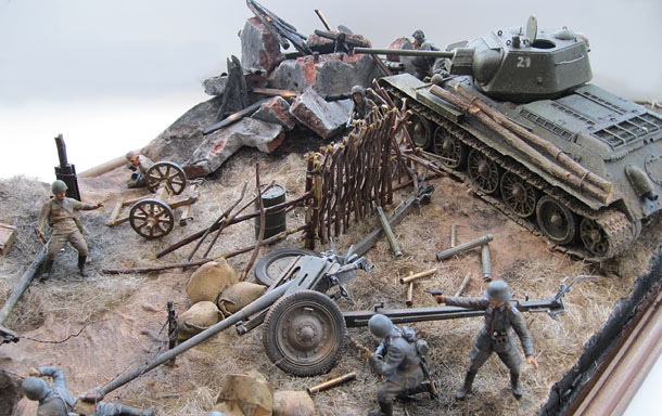 Dioramas and Vignettes: The muddle. Kursk bulge, 1943