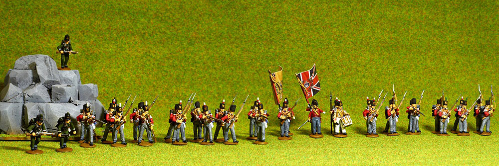 Figures: British line infantry, 1807, photo #1