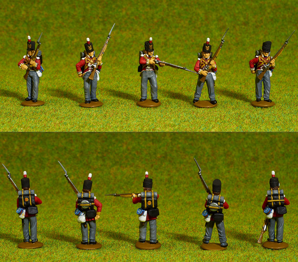 Фигурки: Британская линейная пехота, 1807 г (война в Испании), фото #3