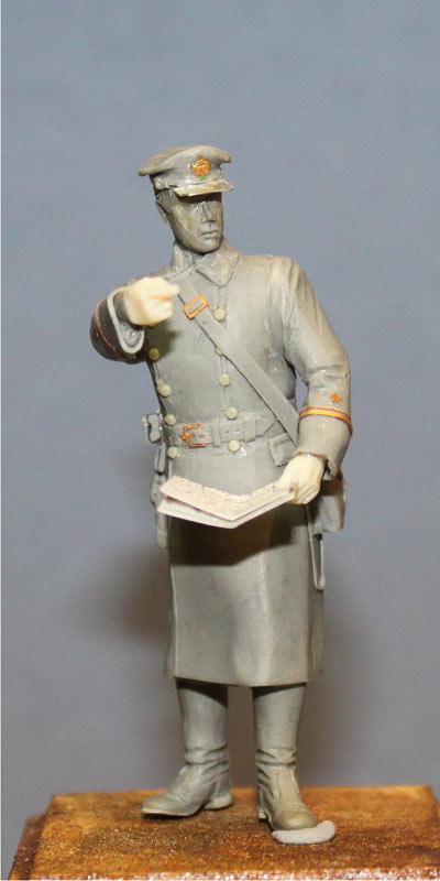 Sculpture: Lieutnant, Soviet Navy, 1939-43, photo #1