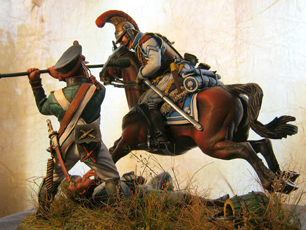 Dioramas and Vignettes: Carabineers charge