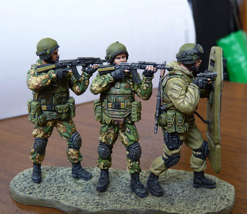 Dioramas and Vignettes: Assault group, Russian Federal Security Service, photo #1