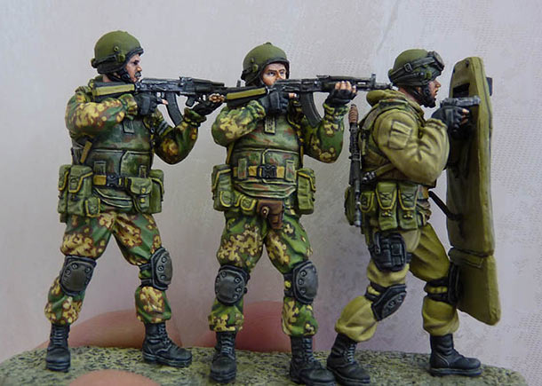 Dioramas and Vignettes: Assault group, Russian Federal Security Service