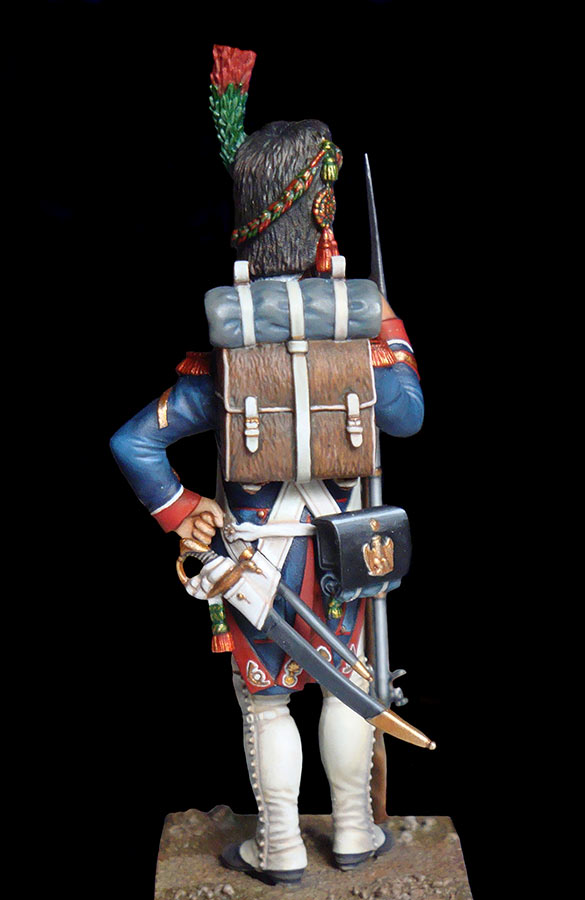 Figures: Sergeanr, shasseurs of Old Guard. 1810-15, photo #3