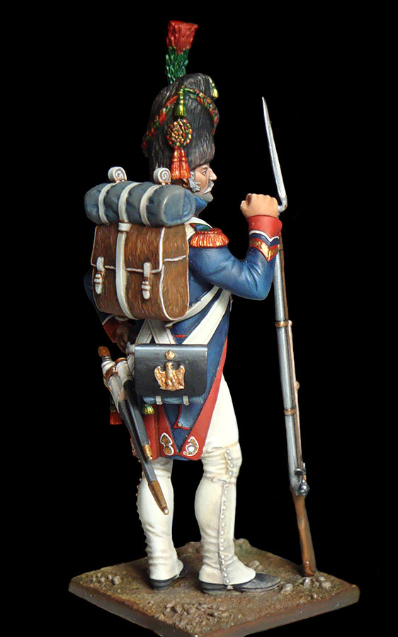 Figures: Sergeanr, shasseurs of Old Guard. 1810-15, photo #4
