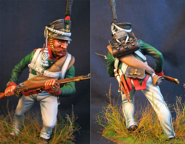Figures: Russian heavy infantry private, 1812