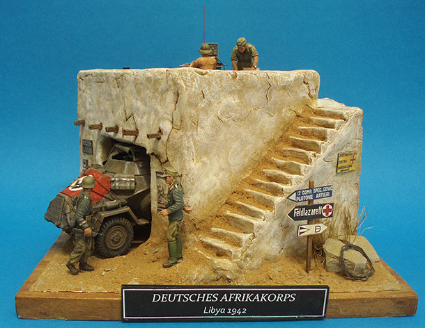 Dioramas and Vignettes:  Deutsches Afrikakorps in Libya, 1942