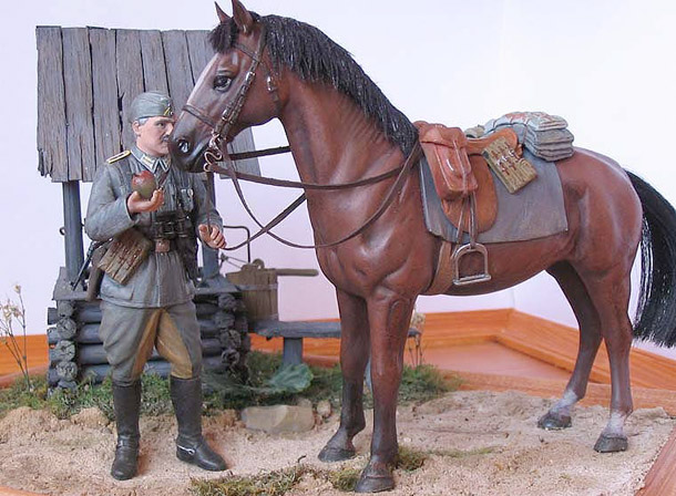 Dioramas and Vignettes: Wehrmacht Cavalry Oberwachtmeister