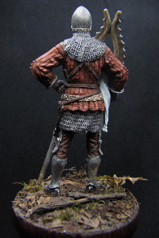 Figures: European knight, XIV cent., photo #3