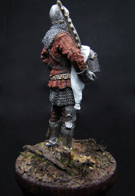 Figures: European knight, XIV cent., photo #4