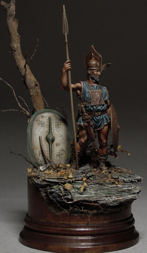 Figures: Italic warrior, photo #2