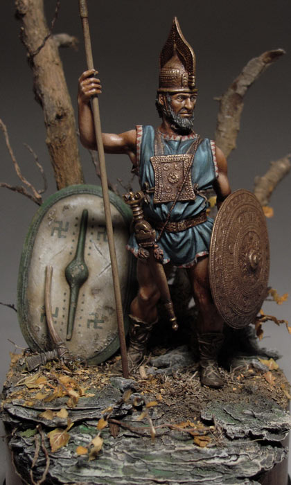 Figures: Italic warrior, photo #9