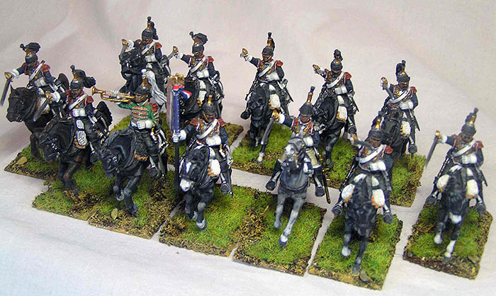 Figures: Cuirassiers. France, 1815, photo #2